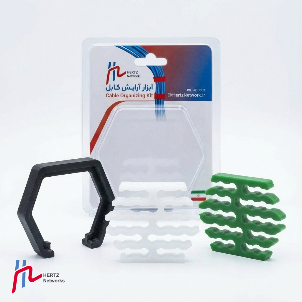 شانه کابل شبکه، ابزار آرایش کابل 7 شانه کابل شبکه، ابزار آرایش کابل - Image 7