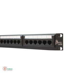 پچ-پنل-24-پورت-دارای-کیستون-CAT6-UTP-هرتز-نتورک